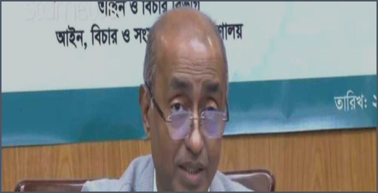 এক বছরে ২০ লাখ মামলা কমানোর লক্ষ্য আইনমন্ত্রীর