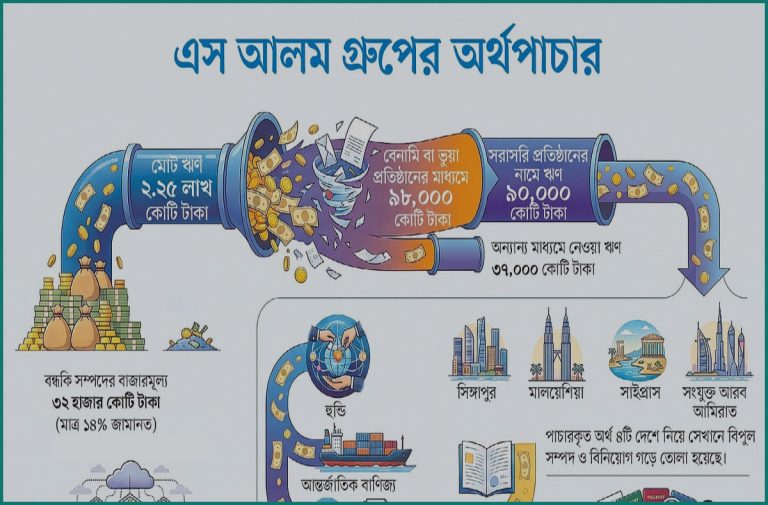 এস আলম গ্রুপের বিরুদ্ধে সোয়া ২ লাখ কোটি টাকা পাচারের অভিযোগ