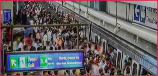 দিল্লিতে ছাত্র বিক্ষোভ, নিরাপত্তা শঙ্কায় বন্ধ ১৬ মেট্রো স্টেশন