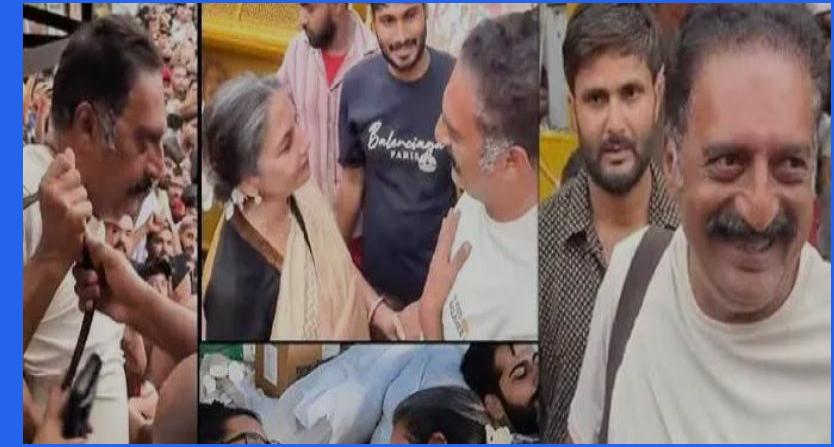 দিল্লির শিক্ষার্থীদের অনশন ভাঙালেন শাবানা আজমি ও প্রকাশ রাজ
