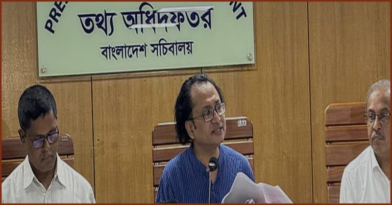 মন্ত্রিসভায় রদবদল নিয়ে যা বললেন তথ্য উপদেষ্টা জাহেদ উর রহমান