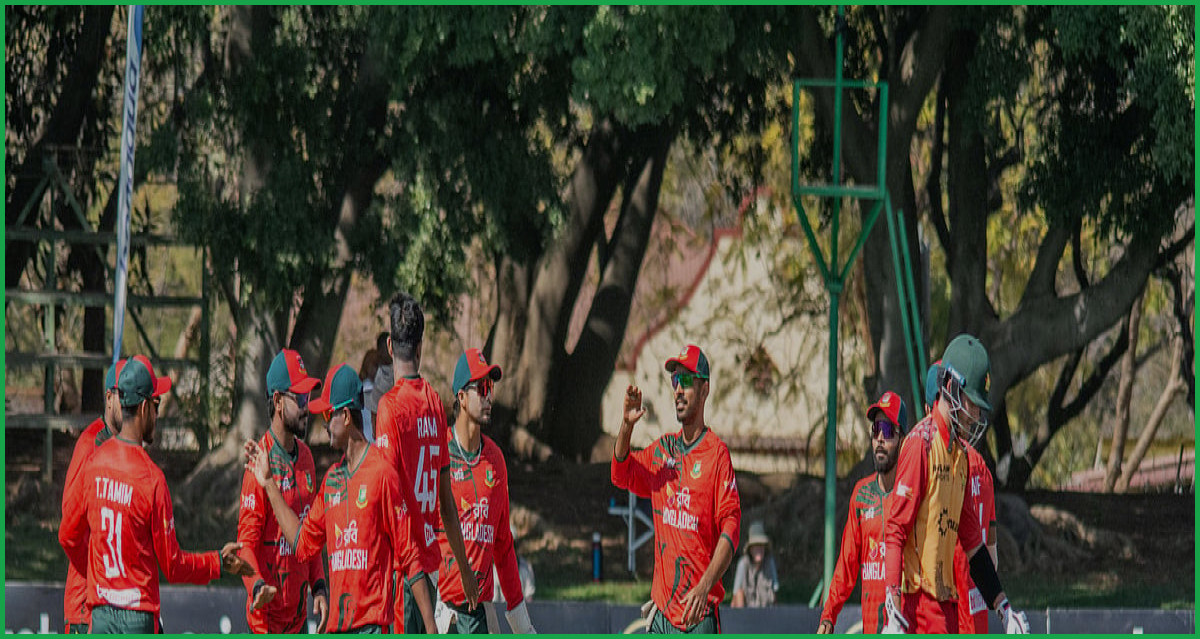 শেষ ওভারের রোমাঞ্চকর জয়ে জিম্বাবুয়ের বিপক্ষে সিরিজ বাংলাদেশের